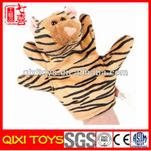 Plush Forest Animal fantoche de mão brinquedo educativo tigre educacional